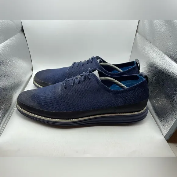 Cole Haan Originalgrand Wingtip mens blue sneakers size 12