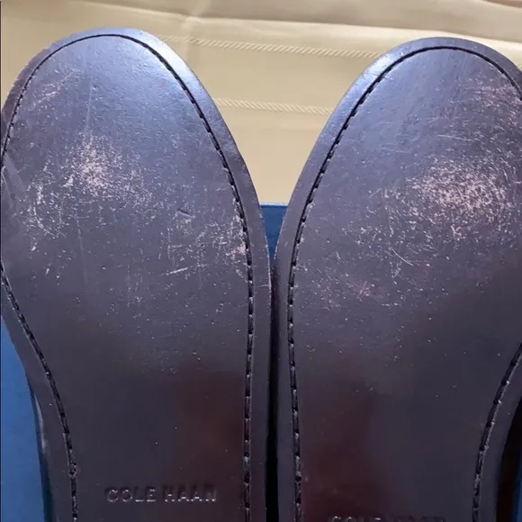 Cole Haan Pinch Tassel Black leather loafers 11D