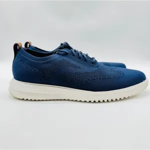 Cole Haan Shoes Mens 11 Blue Stitchlite Wingtip Oxford Grand Stretch Sneakers