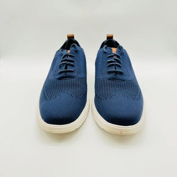 Cole Haan Shoes Mens 11 Blue Stitchlite Wingtip Oxford Grand Stretch Sneakers