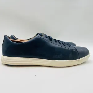 Cole Haan Shoes Mens 11.5 Blue Leather Sneakers Crosscourt Grandpro OS Comfort