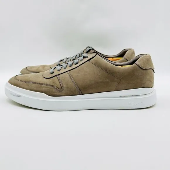 Cole Haan Shoes Mens 12 Brown Leather Sneakers Crosscourt Grand OS Comfort