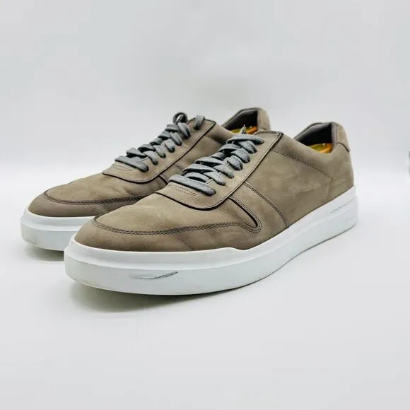 Cole Haan Shoes Mens 12 Brown Leather Sneakers Crosscourt Grand OS Comfort
