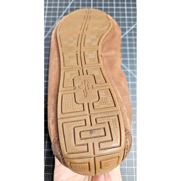 COLE HAAN Somerset link bit loafers brown‎ leather men 11M