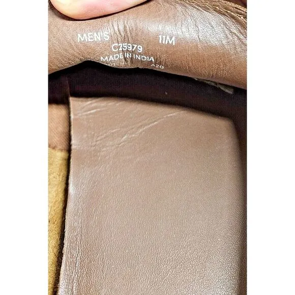 COLE HAAN Somerset link bit loafers brown‎ leather men 11M