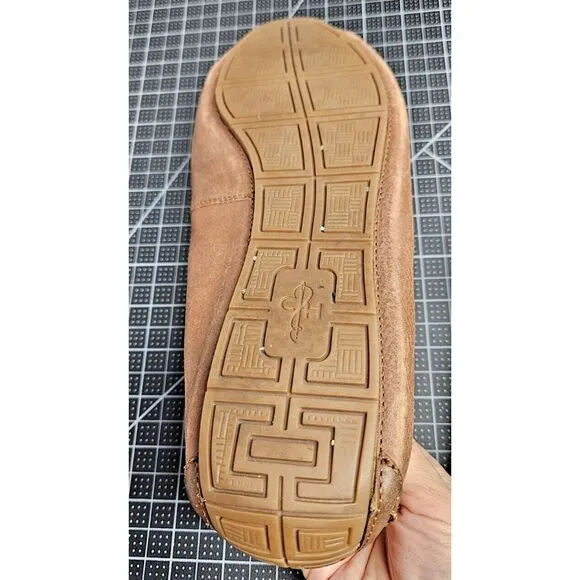 COLE HAAN Somerset link bit loafers brown‎ leather men 11M