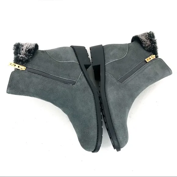 Cole Haan Waterproofs Grey Ankle Boots Size 8.5 B