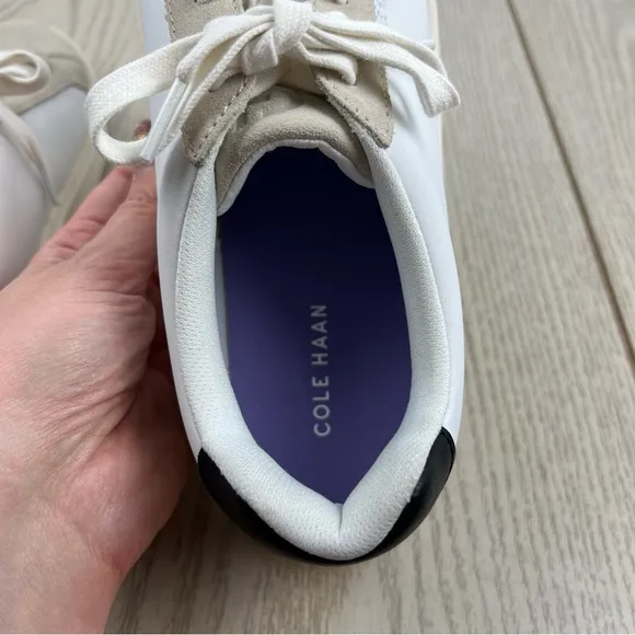 Cole Haan Women's GC Daily Sneakers 8.5B Dove/Smoke Berry $170