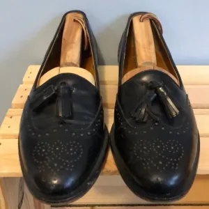 Cole Hann Black Tassel Loafers