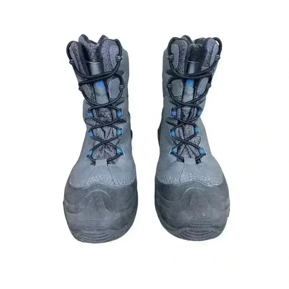 Columbia Boots Men’s 6 Arctic Trip Omni Heat 200g Waterproof Gray Snow Winter