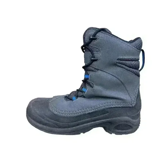 Columbia Boots Men’s 6 Arctic Trip Omni Heat 200g Waterproof Gray Snow Winter