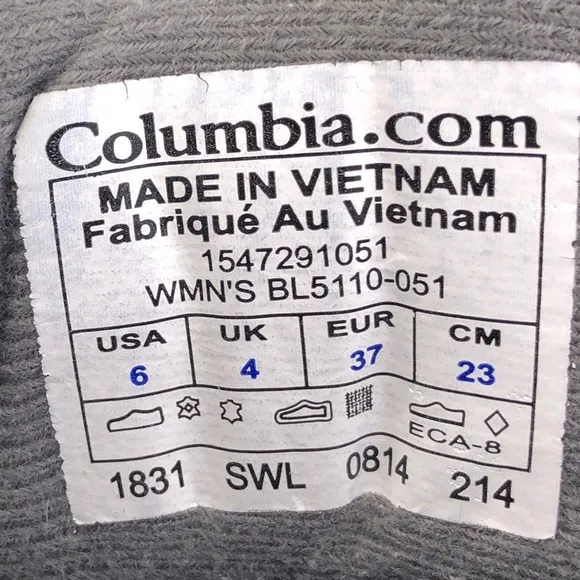 Columbia Bugaboot Waterproof Winter Boots 6