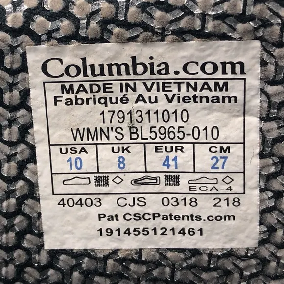 Columbia Meadows Omni-Heat Winter Boots 10