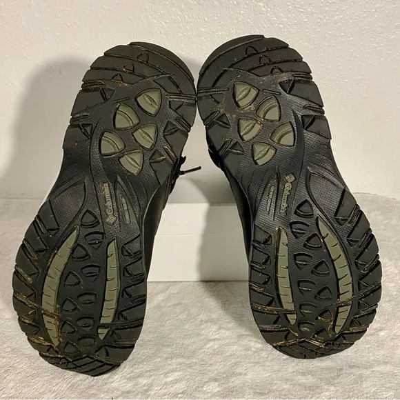 Columbia Newton Ridge Plus Black Waterproof Hiking Boots Men’s Size 9.5