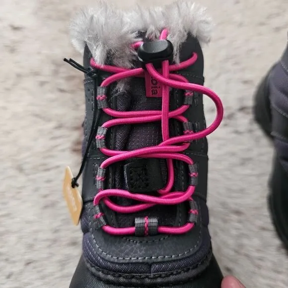 Columbia Rope Tow III Toddler Girls Waterproof Insulated Snow Boots Size 10 NEW