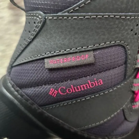 Columbia Rope Tow III Toddler Girls Waterproof Insulated Snow Boots Size 10 NEW