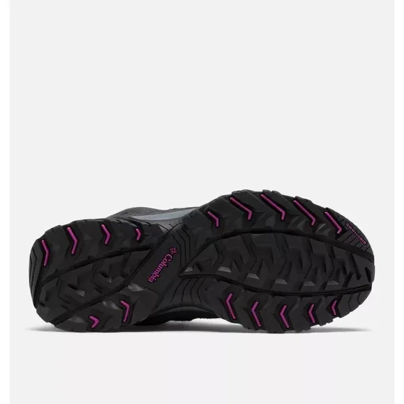 Columbia‎ Women's Crestwood Mid Waterproof Hiking Boots Plum/Grey/Purple WMNS 10
