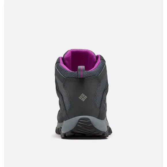 Columbia‎ Women's Crestwood Mid Waterproof Hiking Boots Plum/Grey/Purple WMNS 10
