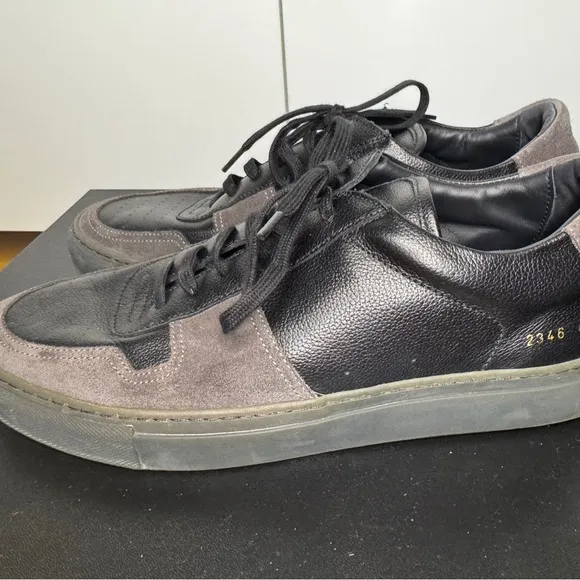 Common Projects Black and Gray Men's Sneakers size 42