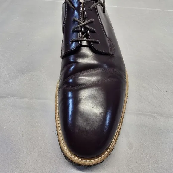 Common Projects Derby Polished Leather Loafers Men size 42 (Size 9 US) Burgundy