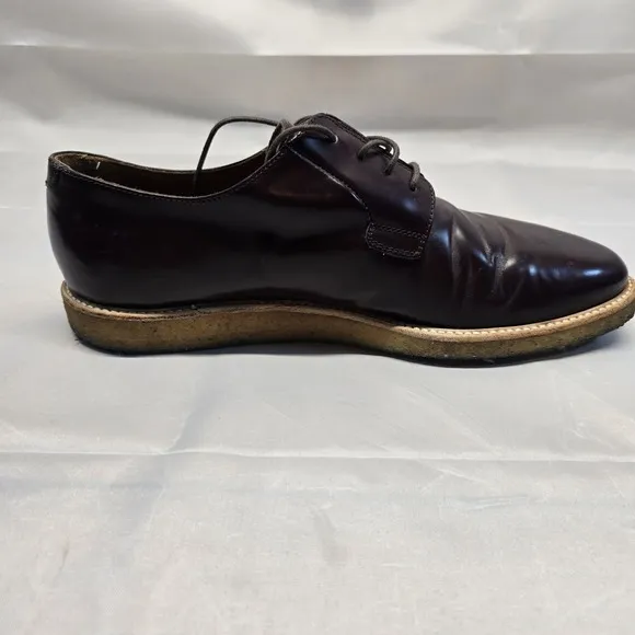 Common Projects Derby Polished Leather Loafers Men size 42 (Size 9 US) Burgundy