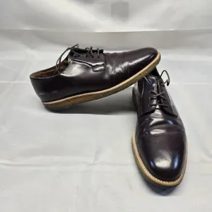 Common Projects Derby Polished Leather Loafers Men size 42 (Size 9 US) Burgundy