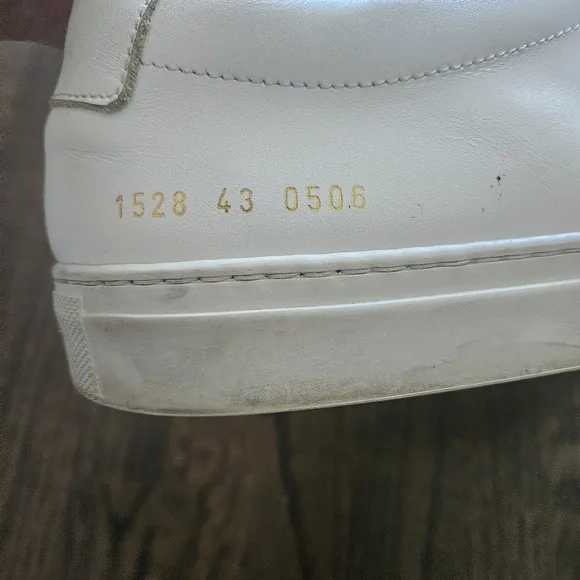 Common Projects White Minimalist Sneakers