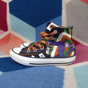 Converse All Star Chuck Taylor X DC Comics Batman Hi Top Sneakers Youth 11 US