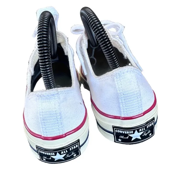 Converse Chuck 70 Unisex Low Top Sneakers White/Garnet/Egret Men's 3/Women's 5
