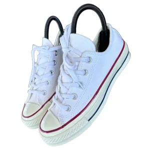 Converse Chuck 70 Unisex Low Top Sneakers White/Garnet/Egret Men's 3/Women's 5