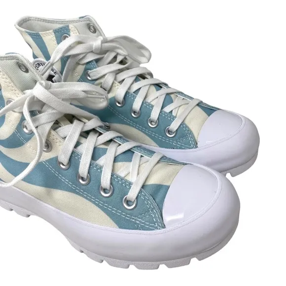 Converse Ctas Lugged Blue Candy Canvas High Top Women's Sneakers Skate A10017C