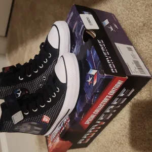 Converse Kids Black White High-Top Sneakers
