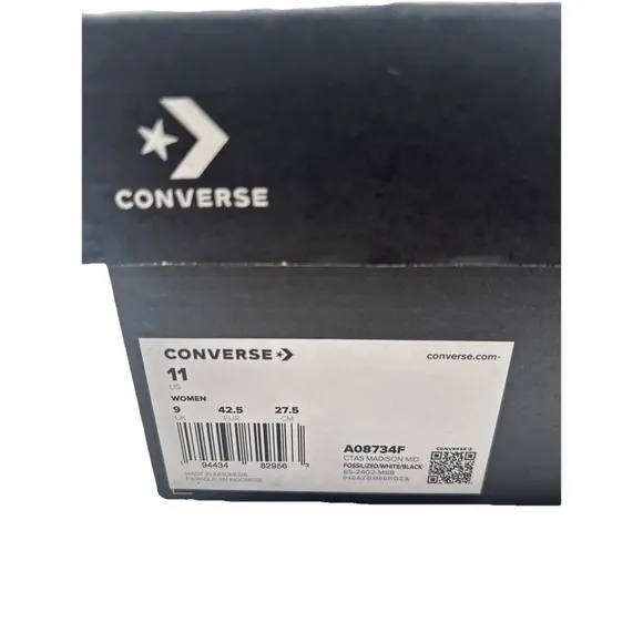 Converse Women's Chuck Taylor All Star Madison Mid Sneakers Fossilized Size 11