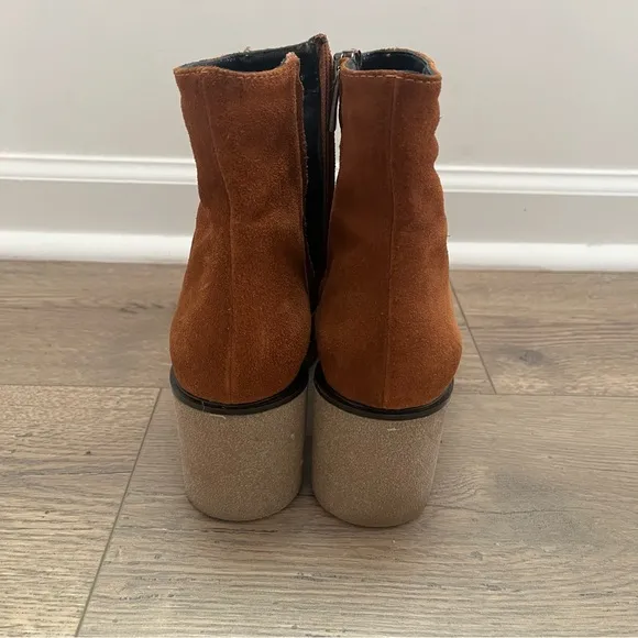 Cordani Fae Suede Boots Leather - size 36.5 size 6