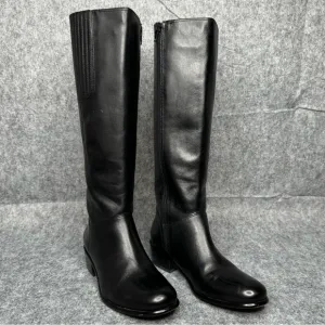 Corso Como‎ Classic Knee High Riding Boots in Black- Sz 5.5