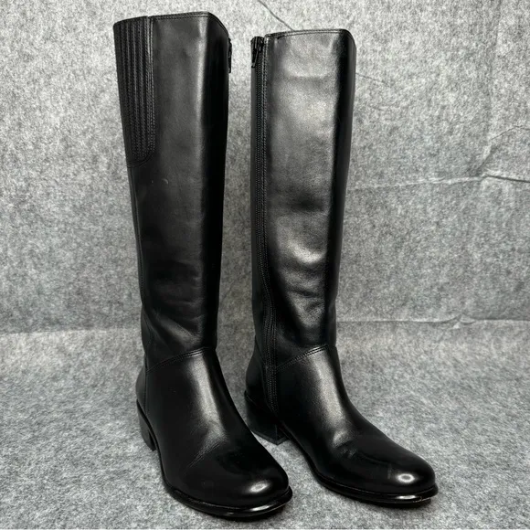Corso Como‎ Classic Knee High Riding Boots in Black- Sz 5.5