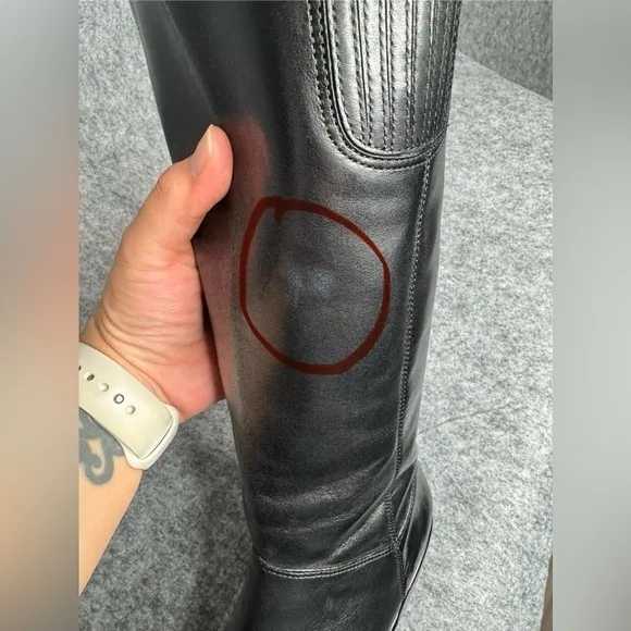 Corso Como‎ Classic Knee High Riding Boots in Black- Sz 5.5