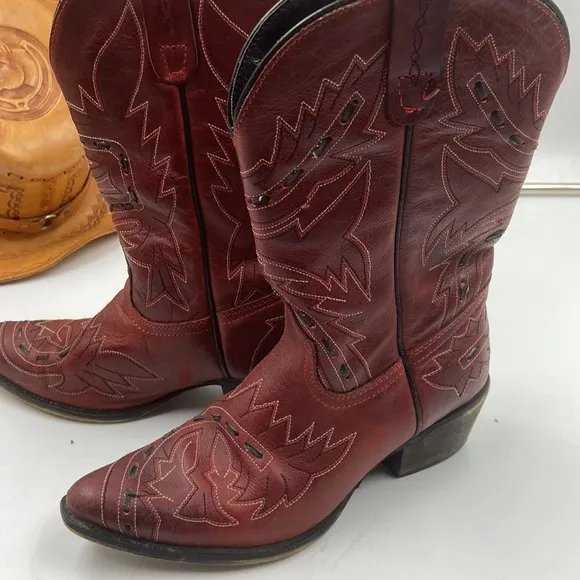 Cowboy Boots Dan Post Youth sz 4