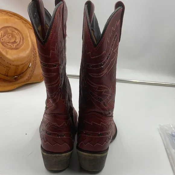 Cowboy Boots Dan Post Youth sz 4
