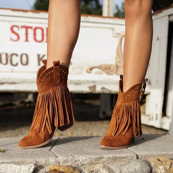 Cowgirl  Camel Boots