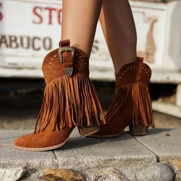 Cowgirl  Camel Boots