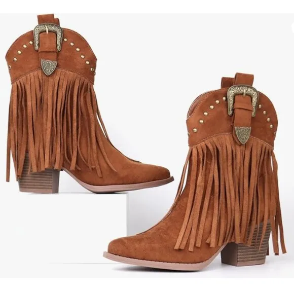 Cowgirl  Camel Boots