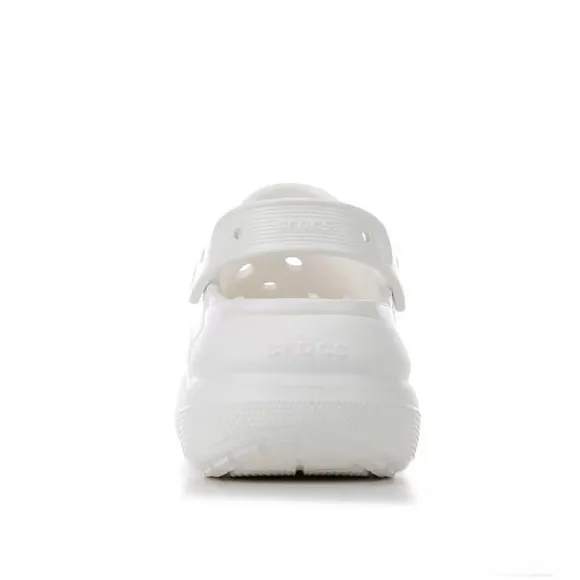 Crocs Classic Crush Clog White Platform Sandals Unisex Shoe Size‎ M8/W10 New