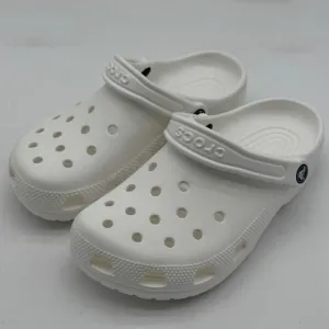 Crocs Classic  White‎ / Size J6 Women's 8
