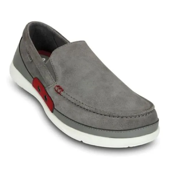 CROCS Unisex Walu Accent Suede Loafers