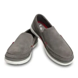 CROCS Unisex Walu Accent Suede Loafers