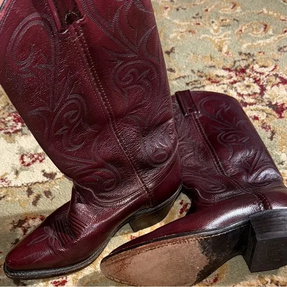 Dan Post Brown Western Boots sz 5m