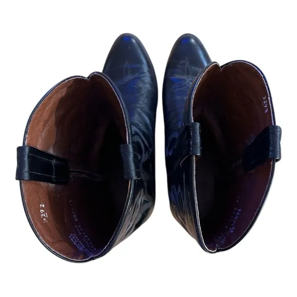 DAN POST Men’s MILWAUKEE Black Western Boots - SNIP Toe Size 10