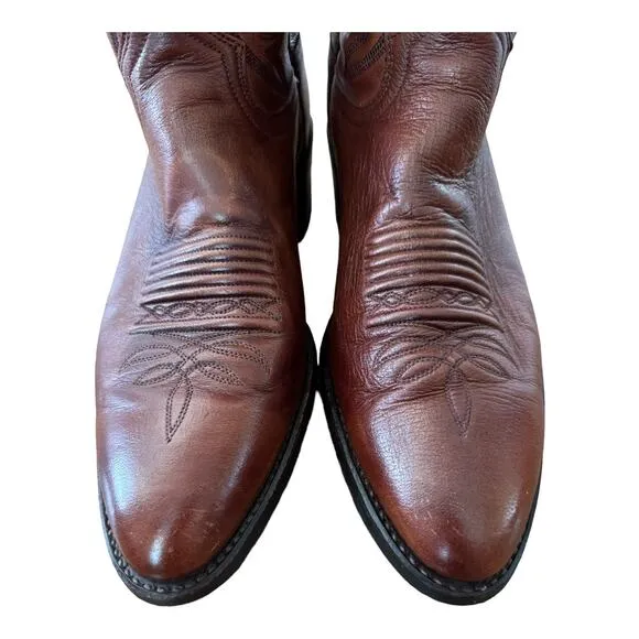 Dan Post Western Leather Cowboy boots Brown size 10.5 D