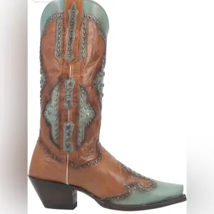 Dan Post Womens Taryn Snip Toe cowboy western cowgirl boots size 9 brand new